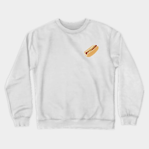 Hotdog Crewneck Sweatshirt by ToiletQueen